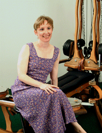 Photo: Leslie E. Frank, DPT, owner and physical therapist