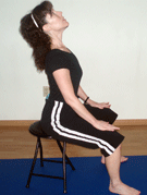 Pam Johnson performing Arch Curl